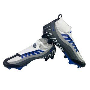 Nike Vapor Edge Pro 360 Mens 14 Royal Blue Football Cleats DV0778-003 Rip Lid